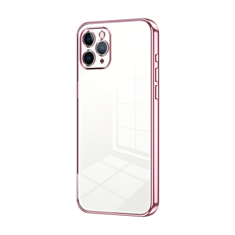 Coque de téléphone à placage transparent à trous fins, Pour iPhone 11 Pro Max, Pour iPhone 11, Pour iPhone 11 Pro, Pour iPhone X / XS, Pour iPhone XR, Pour iPhone XS Max