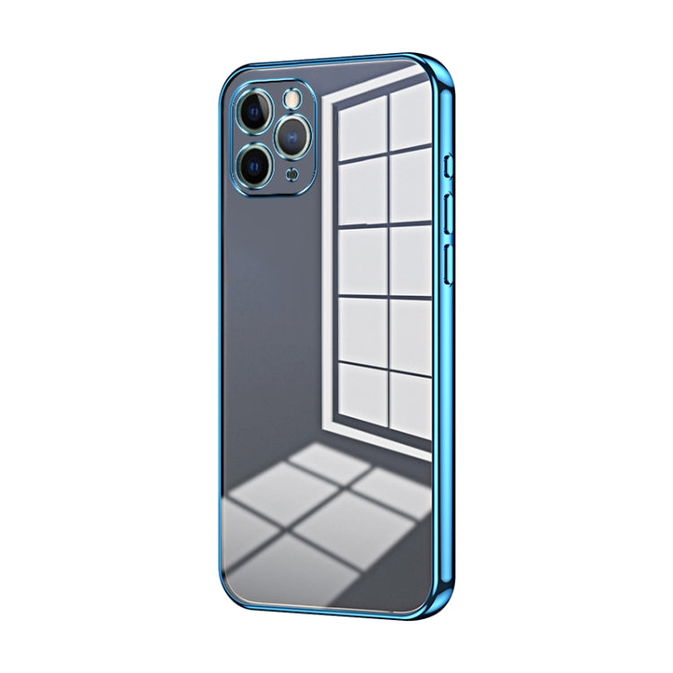 Coque de téléphone à placage transparent à trous fins, Pour iPhone 11 Pro Max, Pour iPhone 11, Pour iPhone 11 Pro, Pour iPhone X / XS, Pour iPhone XR, Pour iPhone XS Max
