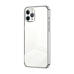 Coque de téléphone à placage transparent à trous fins, Pour iPhone 11 Pro Max, Pour iPhone 11, Pour iPhone 11 Pro, Pour iPhone X / XS, Pour iPhone XR, Pour iPhone XS Max
