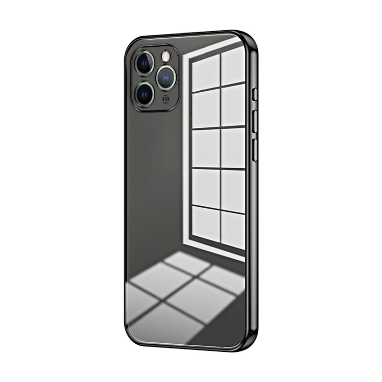 Coque de téléphone à placage transparent à trous fins, Pour iPhone 11 Pro Max, Pour iPhone 11, Pour iPhone 11 Pro, Pour iPhone X / XS, Pour iPhone XR, Pour iPhone XS Max