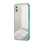 Coque de téléphone à placage transparent à trous fins, Pour iPhone 11 Pro Max, Pour iPhone 11, Pour iPhone 11 Pro, Pour iPhone X / XS, Pour iPhone XR, Pour iPhone XS Max