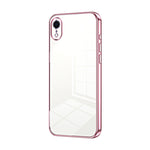 Coque de téléphone à placage transparent à trous fins, Pour iPhone 11 Pro Max, Pour iPhone 11, Pour iPhone 11 Pro, Pour iPhone X / XS, Pour iPhone XR, Pour iPhone XS Max