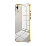 Coque de téléphone à placage transparent à trous fins, Pour iPhone 11 Pro Max, Pour iPhone 11, Pour iPhone 11 Pro, Pour iPhone X / XS, Pour iPhone XR, Pour iPhone XS Max