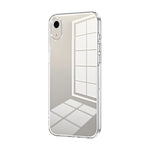 Coque de téléphone à placage transparent à trous fins, Pour iPhone 11 Pro Max, Pour iPhone 11, Pour iPhone 11 Pro, Pour iPhone X / XS, Pour iPhone XR, Pour iPhone XS Max