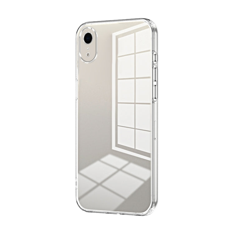 Coque de téléphone à placage transparent à trous fins, Pour iPhone 11 Pro Max, Pour iPhone 11, Pour iPhone 11 Pro, Pour iPhone X / XS, Pour iPhone XR, Pour iPhone XS Max