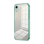 Coque de téléphone à placage transparent à trous fins, Pour iPhone 11 Pro Max, Pour iPhone 11, Pour iPhone 11 Pro, Pour iPhone X / XS, Pour iPhone XR, Pour iPhone XS Max