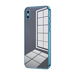 Coque de téléphone à placage transparent à trous fins, Pour iPhone 11 Pro Max, Pour iPhone 11, Pour iPhone 11 Pro, Pour iPhone X / XS, Pour iPhone XR, Pour iPhone XS Max