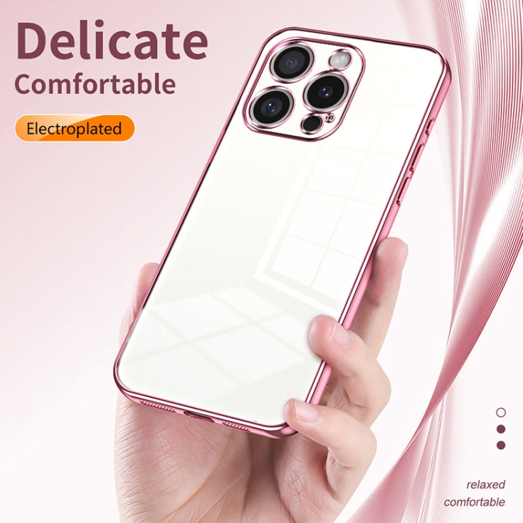 Coque de Téléphone à Trous Fins et Plaqué Transparent, Pour iPhone 16 Pro, Pour iPhone 16 Plus, Pour iPhone 16, Pour iPhone 15 Pro Max, Pour iPhone 15 Pro, Pour iPhone 15 Plus