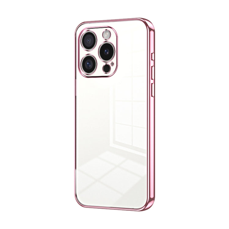 Coque de Téléphone à Trous Fins et Plaqué Transparent, Pour iPhone 16 Pro, Pour iPhone 16 Plus, Pour iPhone 16, Pour iPhone 15 Pro Max, Pour iPhone 15 Pro, Pour iPhone 15 Plus