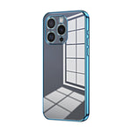 Coque de Téléphone à Trous Fins et Plaqué Transparent, Pour iPhone 16 Pro, Pour iPhone 16 Plus, Pour iPhone 16, Pour iPhone 15 Pro Max, Pour iPhone 15 Pro, Pour iPhone 15 Plus