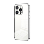Coque de Téléphone à Trous Fins et Plaqué Transparent, Pour iPhone 16 Pro, Pour iPhone 16 Plus, Pour iPhone 16, Pour iPhone 15 Pro Max, Pour iPhone 15 Pro, Pour iPhone 15 Plus