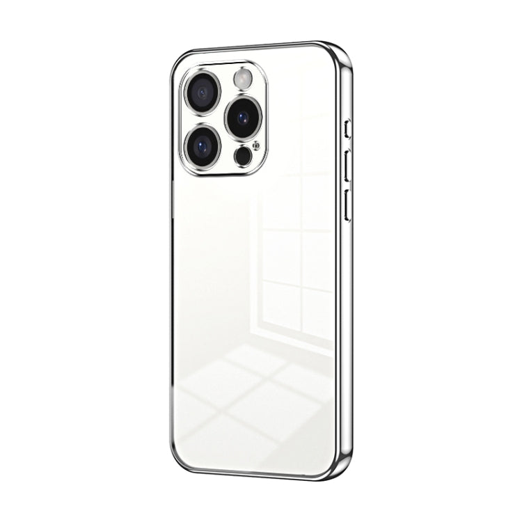 Coque de Téléphone à Trous Fins et Plaqué Transparent, Pour iPhone 16 Pro, Pour iPhone 16 Plus, Pour iPhone 16, Pour iPhone 15 Pro Max, Pour iPhone 15 Pro, Pour iPhone 15 Plus