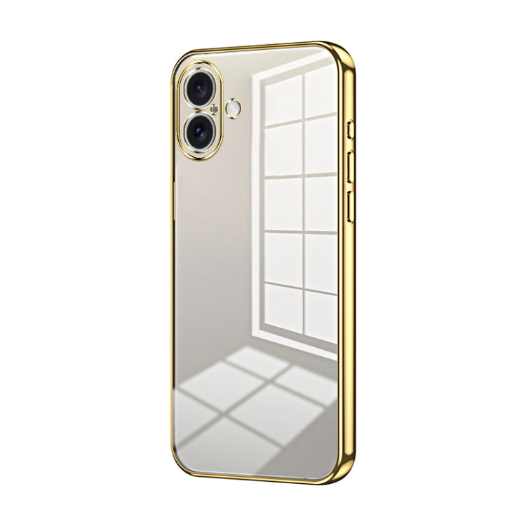 Coque de Téléphone à Trous Fins et Plaqué Transparent, Pour iPhone 16 Pro, Pour iPhone 16 Plus, Pour iPhone 16, Pour iPhone 15 Pro Max, Pour iPhone 15 Pro, Pour iPhone 15 Plus