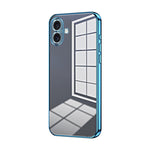 Coque de Téléphone à Trous Fins et Plaqué Transparent, Pour iPhone 16 Pro, Pour iPhone 16 Plus, Pour iPhone 16, Pour iPhone 15 Pro Max, Pour iPhone 15 Pro, Pour iPhone 15 Plus