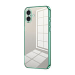 Coque de Téléphone à Trous Fins et Plaqué Transparent, Pour iPhone 16 Pro, Pour iPhone 16 Plus, Pour iPhone 16, Pour iPhone 15 Pro Max, Pour iPhone 15 Pro, Pour iPhone 15 Plus