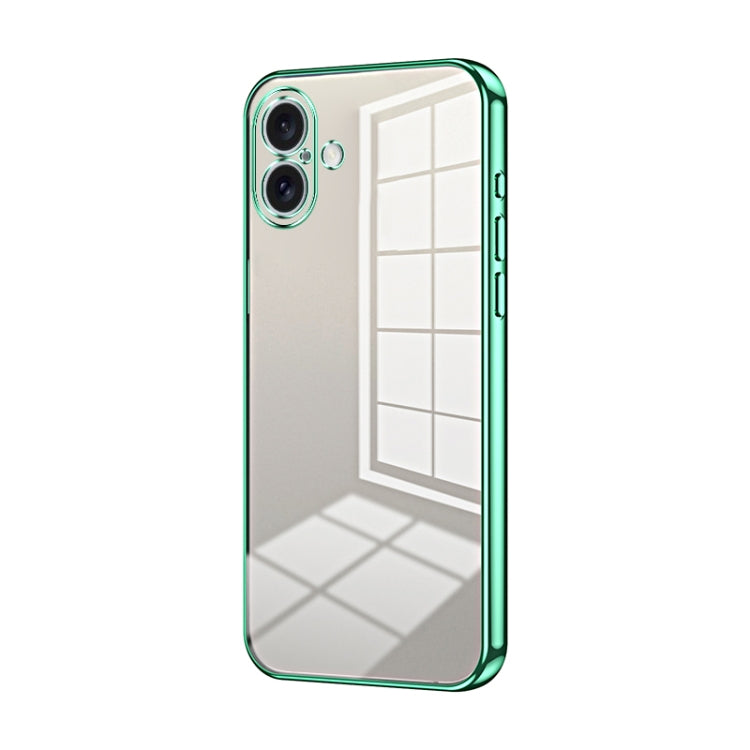 Coque de Téléphone à Trous Fins et Plaqué Transparent, Pour iPhone 16 Pro, Pour iPhone 16 Plus, Pour iPhone 16, Pour iPhone 15 Pro Max, Pour iPhone 15 Pro, Pour iPhone 15 Plus