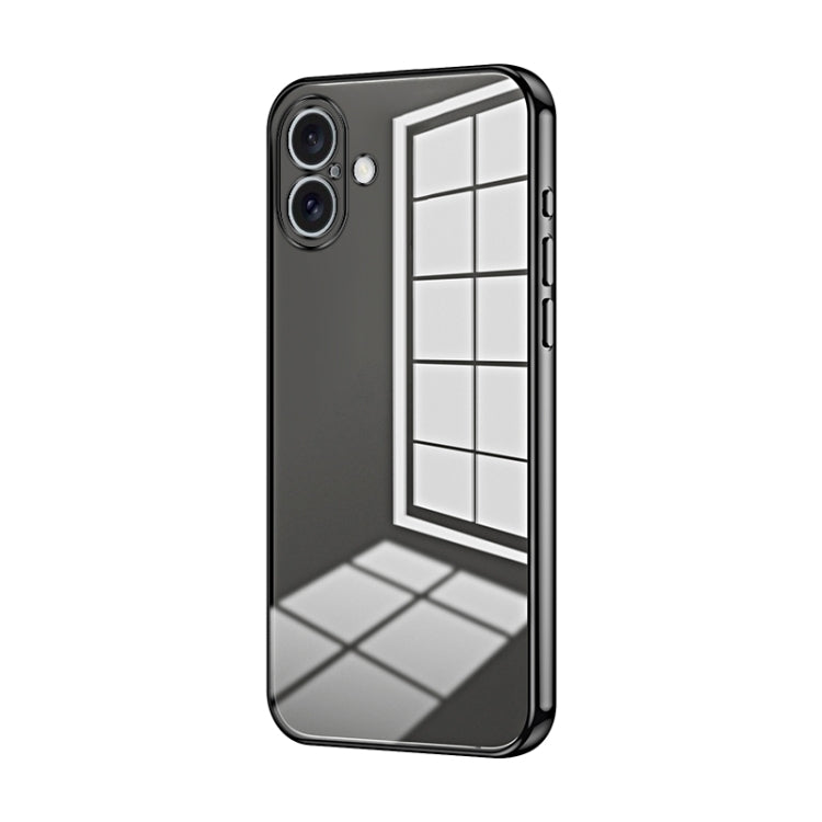 Coque de Téléphone à Trous Fins et Plaqué Transparent, Pour iPhone 16 Pro, Pour iPhone 16 Plus, Pour iPhone 16, Pour iPhone 15 Pro Max, Pour iPhone 15 Pro, Pour iPhone 15 Plus