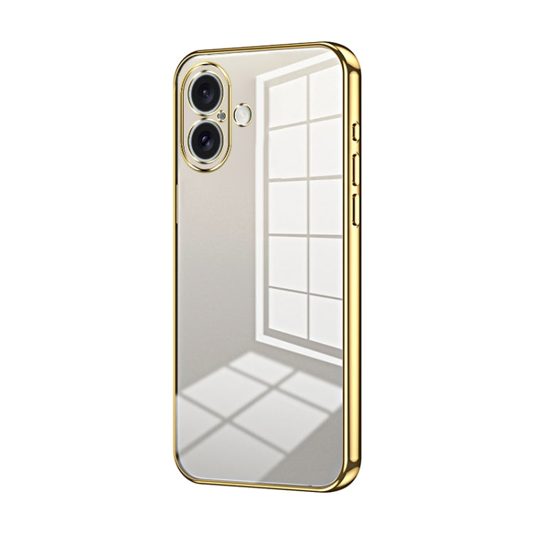 Coque de Téléphone à Trous Fins et Plaqué Transparent, Pour iPhone 16 Pro, Pour iPhone 16 Plus, Pour iPhone 16, Pour iPhone 15 Pro Max, Pour iPhone 15 Pro, Pour iPhone 15 Plus