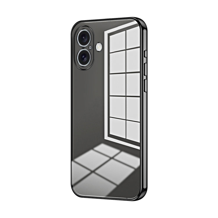 Coque de Téléphone à Trous Fins et Plaqué Transparent, Pour iPhone 16 Pro, Pour iPhone 16 Plus, Pour iPhone 16, Pour iPhone 15 Pro Max, Pour iPhone 15 Pro, Pour iPhone 15 Plus