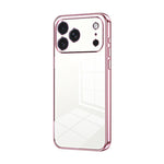 Coque de téléphone transparente à placage fin et à trous fins, pour iPhone 17e / 16e, pour iPhone 17 Pro Max, pour iPhone 17 Pro, pour iPhone 17, pour iPhone Air, pour iPhone 16 Pro Max