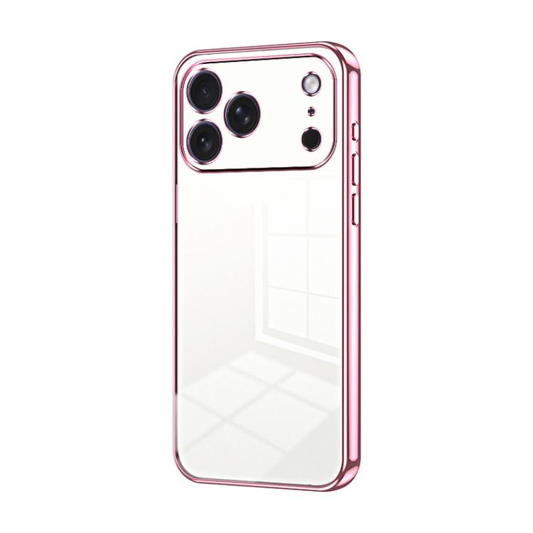 Coque de téléphone transparente à placage fin et à trous fins, pour iPhone 17e / 16e, pour iPhone 17 Pro Max, pour iPhone 17 Pro, pour iPhone 17, pour iPhone Air, pour iPhone 16 Pro Max