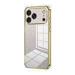 Coque de téléphone transparente à placage fin et à trous fins, pour iPhone 17e / 16e, pour iPhone 17 Pro Max, pour iPhone 17 Pro, pour iPhone 17, pour iPhone Air, pour iPhone 16 Pro Max