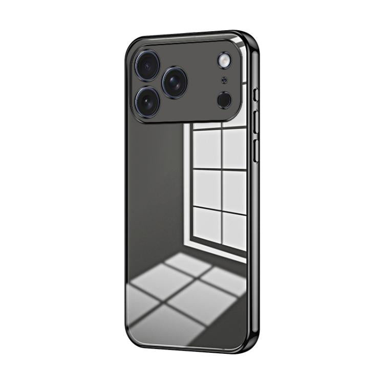 Coque de téléphone transparente à placage fin et à trous fins, pour iPhone 17e / 16e, pour iPhone 17 Pro Max, pour iPhone 17 Pro, pour iPhone 17, pour iPhone Air, pour iPhone 16 Pro Max