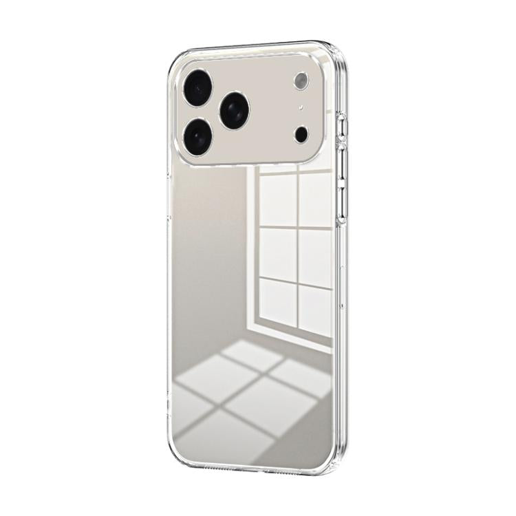 Coque de téléphone transparente à placage fin et à trous fins, pour iPhone 17e / 16e, pour iPhone 17 Pro Max, pour iPhone 17 Pro, pour iPhone 17, pour iPhone Air, pour iPhone 16 Pro Max