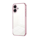 Coque de téléphone transparente à placage fin et à trous fins, pour iPhone 17e / 16e, pour iPhone 17 Pro Max, pour iPhone 17 Pro, pour iPhone 17, pour iPhone Air, pour iPhone 16 Pro Max