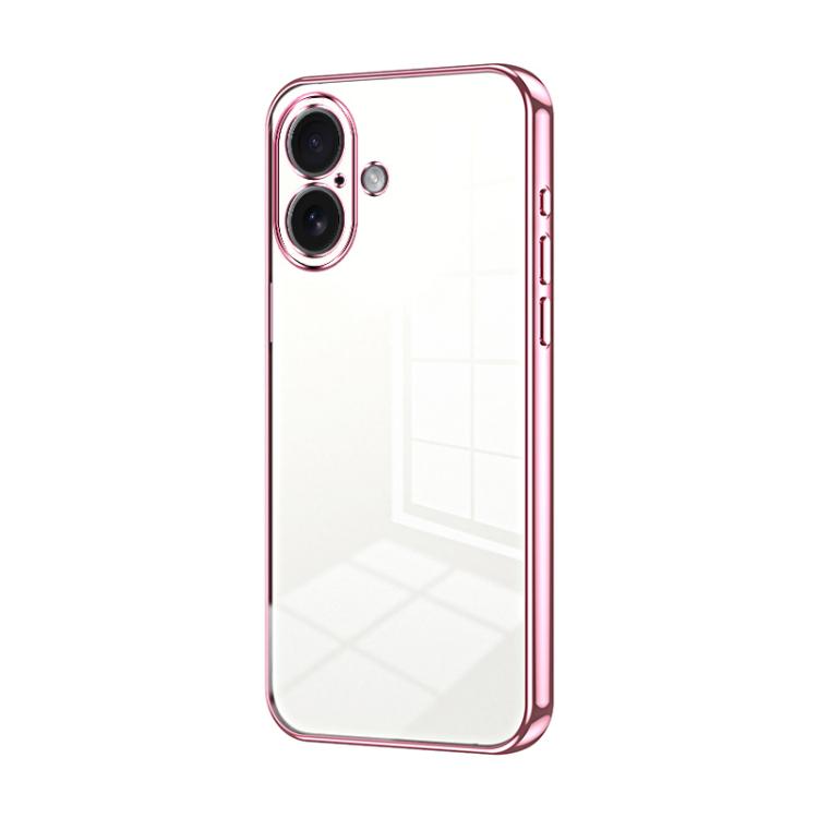 Coque de téléphone transparente à placage fin et à trous fins, pour iPhone 17e / 16e, pour iPhone 17 Pro Max, pour iPhone 17 Pro, pour iPhone 17, pour iPhone Air, pour iPhone 16 Pro Max