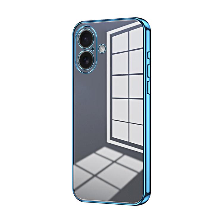 Coque de téléphone transparente à placage fin et à trous fins, pour iPhone 17e / 16e, pour iPhone 17 Pro Max, pour iPhone 17 Pro, pour iPhone 17, pour iPhone Air, pour iPhone 16 Pro Max