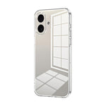 Coque de téléphone transparente à placage fin et à trous fins, pour iPhone 17e / 16e, pour iPhone 17 Pro Max, pour iPhone 17 Pro, pour iPhone 17, pour iPhone Air, pour iPhone 16 Pro Max