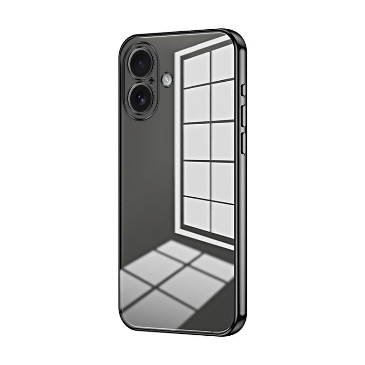 Coque de téléphone transparente à placage fin et à trous fins, pour iPhone 17e / 16e, pour iPhone 17 Pro Max, pour iPhone 17 Pro, pour iPhone 17, pour iPhone Air, pour iPhone 16 Pro Max