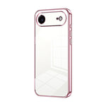 Coque de téléphone transparente à placage fin et à trous fins, pour iPhone 17e / 16e, pour iPhone 17 Pro Max, pour iPhone 17 Pro, pour iPhone 17, pour iPhone Air, pour iPhone 16 Pro Max