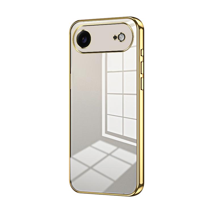 Coque de téléphone transparente à placage fin et à trous fins, pour iPhone 17e / 16e, pour iPhone 17 Pro Max, pour iPhone 17 Pro, pour iPhone 17, pour iPhone Air, pour iPhone 16 Pro Max