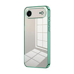Coque de téléphone transparente à placage fin et à trous fins, pour iPhone 17e / 16e, pour iPhone 17 Pro Max, pour iPhone 17 Pro, pour iPhone 17, pour iPhone Air, pour iPhone 16 Pro Max