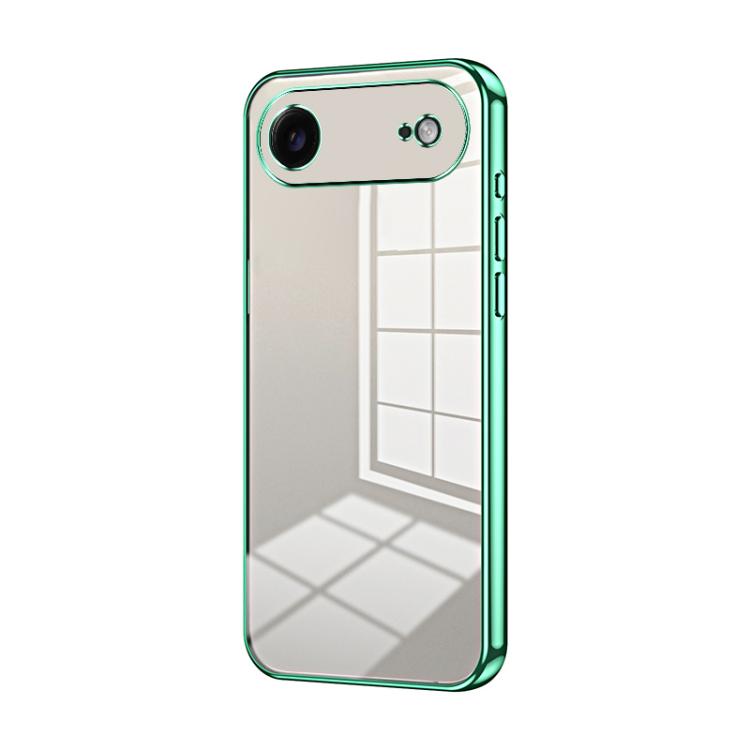 Coque de téléphone transparente à placage fin et à trous fins, pour iPhone 17e / 16e, pour iPhone 17 Pro Max, pour iPhone 17 Pro, pour iPhone 17, pour iPhone Air, pour iPhone 16 Pro Max