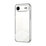 Coque de téléphone transparente à placage fin et à trous fins, pour iPhone 17e / 16e, pour iPhone 17 Pro Max, pour iPhone 17 Pro, pour iPhone 17, pour iPhone Air, pour iPhone 16 Pro Max