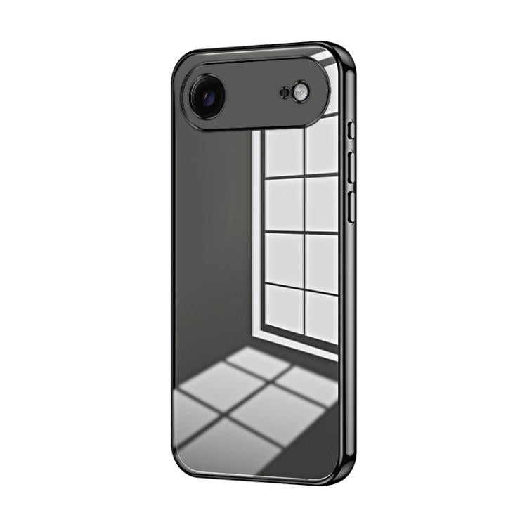 Coque de téléphone transparente à placage fin et à trous fins, pour iPhone 17e / 16e, pour iPhone 17 Pro Max, pour iPhone 17 Pro, pour iPhone 17, pour iPhone Air, pour iPhone 16 Pro Max
