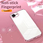 Coque de téléphone transparente à placage fin et à trous fins, pour iPhone 17e / 16e, pour iPhone 17 Pro Max, pour iPhone 17 Pro, pour iPhone 17, pour iPhone Air, pour iPhone 16 Pro Max