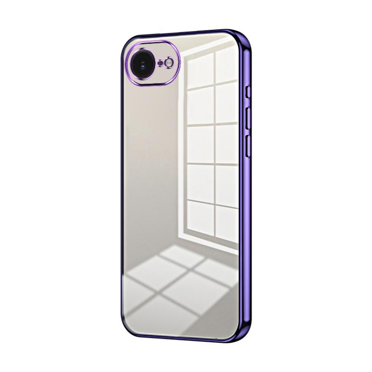 Coque de téléphone transparente à placage fin et à trous fins, pour iPhone 17e / 16e, pour iPhone 17 Pro Max, pour iPhone 17 Pro, pour iPhone 17, pour iPhone Air, pour iPhone 16 Pro Max