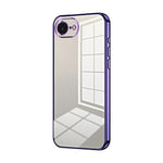 Coque de téléphone transparente à placage fin et à trous fins, pour iPhone 17e / 16e, pour iPhone 17 Pro Max, pour iPhone 17 Pro, pour iPhone 17, pour iPhone Air, pour iPhone 16 Pro Max