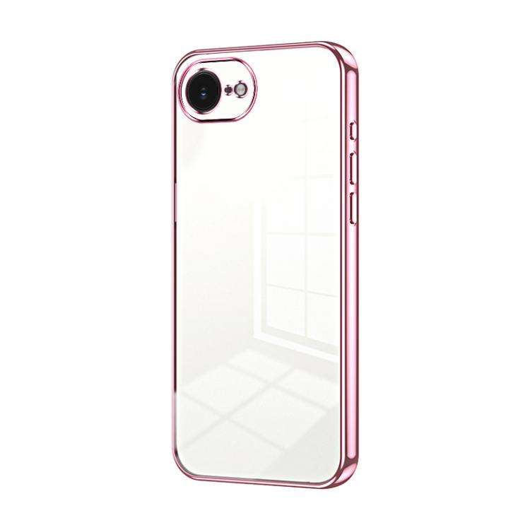 Coque de téléphone transparente à placage fin et à trous fins, pour iPhone 17e / 16e, pour iPhone 17 Pro Max, pour iPhone 17 Pro, pour iPhone 17, pour iPhone Air, pour iPhone 16 Pro Max