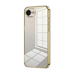 Coque de téléphone transparente à placage fin et à trous fins, pour iPhone 17e / 16e, pour iPhone 17 Pro Max, pour iPhone 17 Pro, pour iPhone 17, pour iPhone Air, pour iPhone 16 Pro Max