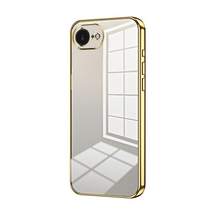 Coque de téléphone transparente à placage fin et à trous fins, pour iPhone 17e / 16e, pour iPhone 17 Pro Max, pour iPhone 17 Pro, pour iPhone 17, pour iPhone Air, pour iPhone 16 Pro Max