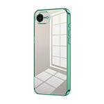 Coque de téléphone transparente à placage fin et à trous fins, pour iPhone 17e / 16e, pour iPhone 17 Pro Max, pour iPhone 17 Pro, pour iPhone 17, pour iPhone Air, pour iPhone 16 Pro Max