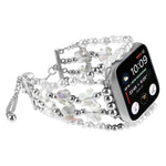 Bracelet de montre en métal chaîne papillon, pour Apple Watch SE 2022 44mm, pour Apple Watch Series 7 41mm, pour Apple Watch Series 7 45mm, pour Apple Watch SE 40mm, pour Apple Watch SE 44mm, pour Apple Watch Series 6 40mm, pour Apple Watch Series 6 44mm