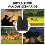 NV7000 Outdoor Hunting 2.7K HD Binocular Infrared Night Vision Device, NV7000