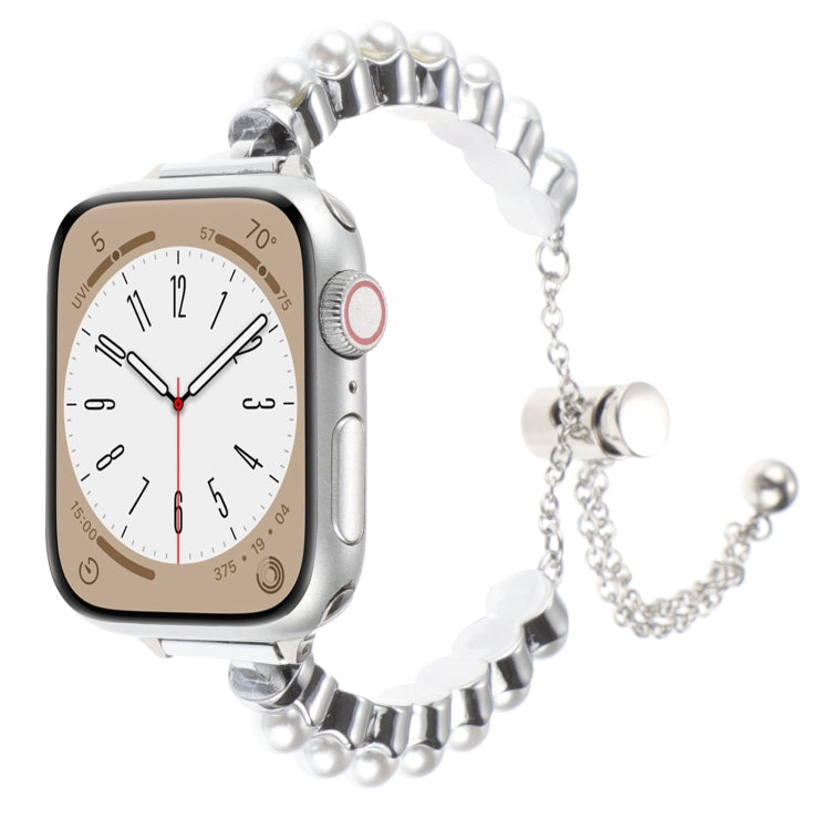Bracelet en perles pour montre Apple Watch SE 2023 44mm, Apple Watch SE 2023 40mm, Apple Watch Ultra 2 49mm, Apple Watch Series 9 45mm, Apple Watch Series 9 41mm, Apple Watch Ultra 49mm, Apple Watch Series 8 41mm