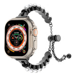 Bracelet en perles pour montre Apple Watch SE 2023 44mm, Apple Watch SE 2023 40mm, Apple Watch Ultra 2 49mm, Apple Watch Series 9 45mm, Apple Watch Series 9 41mm, Apple Watch Ultra 49mm, Apple Watch Series 8 41mm